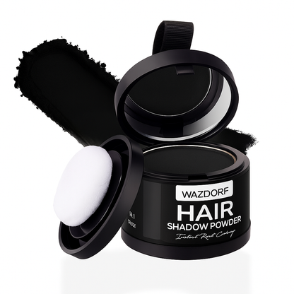 WAZDORF™ Root Cover Up – Long-Lasting Hair Powder